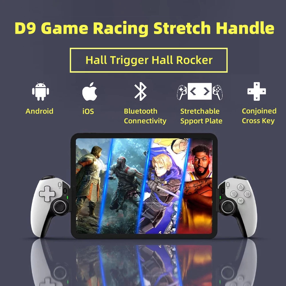 Board Game Android - D9 Tablet Controller Draadloos handvat voor