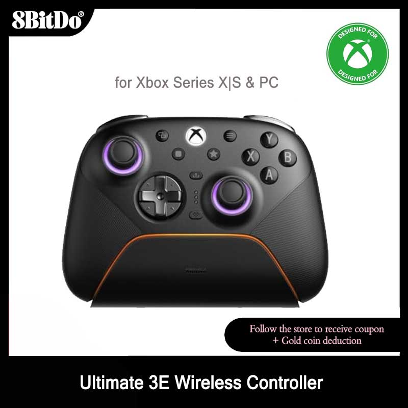 Board Game Android - 8Bitdo Ultimate 3E Draadloze Controller, 2.4G