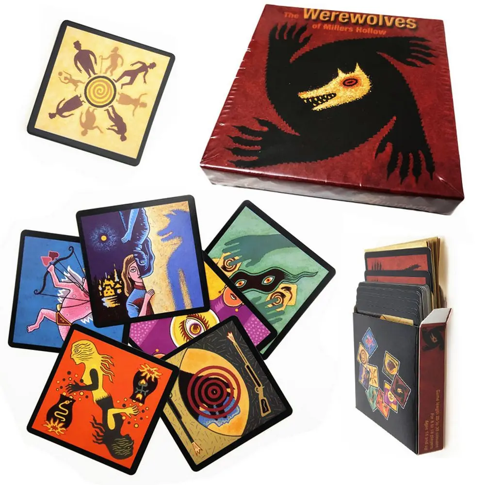 Board Game Catan - Weerwolfmoordspel Bordspel Kaart Wolf Card Poker