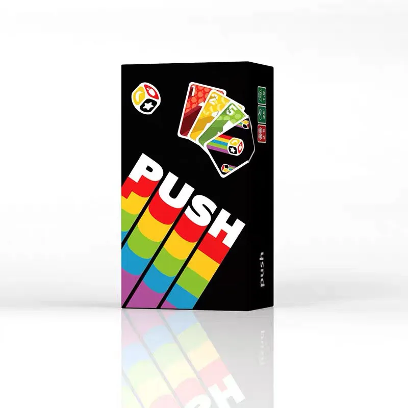 Strategy Board Game - Push Card Game: een strategisch bordspel
