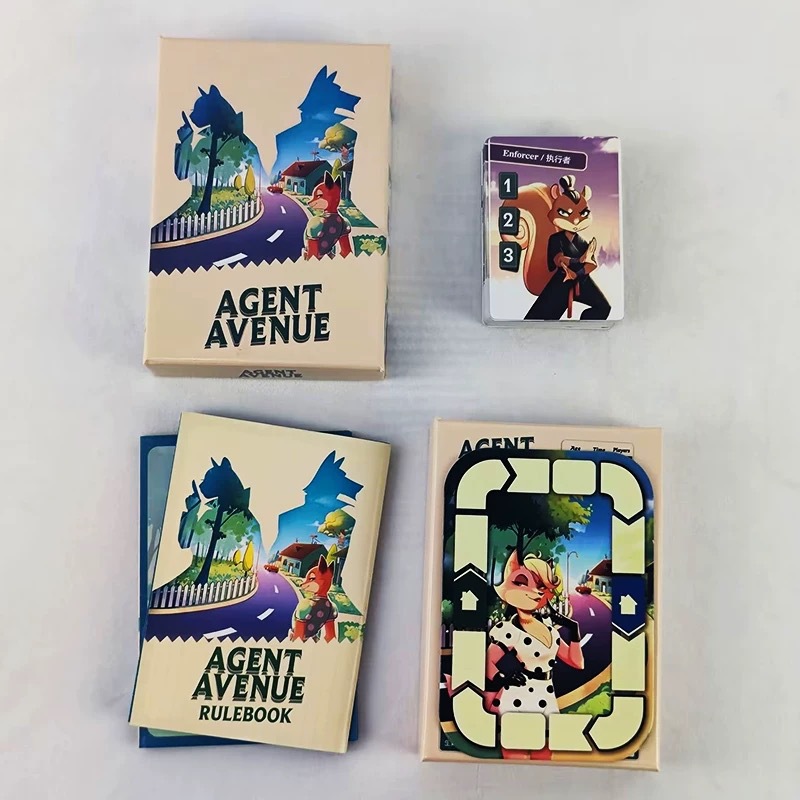 Board Game Live - Agent Avenue Bordspel Engelse versie 2